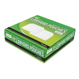 TR0025-00 - Treeline Lanyard Pouches Clear 115 x 95mm Box 50 (1)