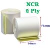 NCR Paper Roll 2 Ply 76 x 76mm