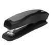 STD A200 Plastic Power Saving Full Strip Stapler 25 Sheet Black