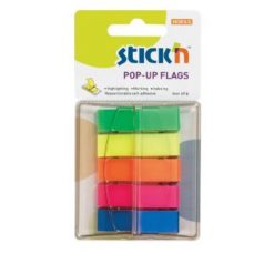 Stick'n Pop-Up Flags 45 x 12mm Assorted 5 Pads