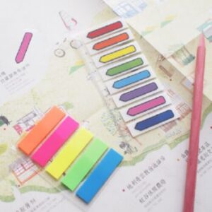 Stick'n Film Index 45 x 12mm Neon Assorted 5 Pads