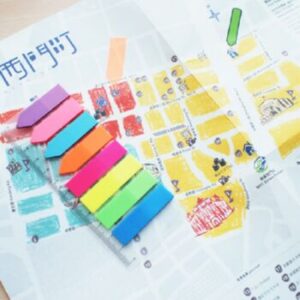 Stick'n Film Index Tabs & Arrows 45 x 12mm Neon Assorted 8 Pads 3