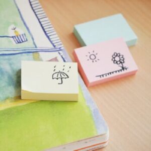Stick'n Notes 38 x 50mm Pastel Yellow 12 Pads 1
