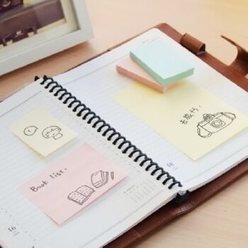 Stick'n Notes 76 x 102mm Pastel Yellow