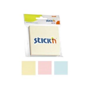 Stick'n Notes 76 x 76mm Pastel Assorted 3 Pads