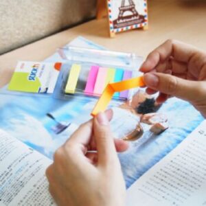 Stick'n Paper Index Tabs 50 x 10mm Neon Assorted 7 Pads 4