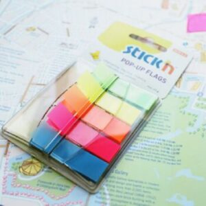 Stick'n Pop-Up Flags 45 x 12mm Assorted 5 Pads 2