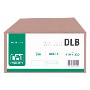 Envelopes DLB Self Seal White 500s