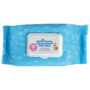 Baby Wipes Fragrance Free 80s