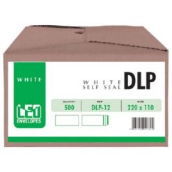 DLP-12 - Envelopes DLP Self Seal White 500s