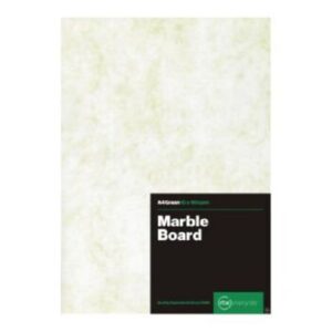 RBE Marble Board A4 160gsm Green 100s