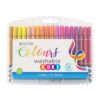 iWrite Silver Metallic Outline Markers Colour 12s