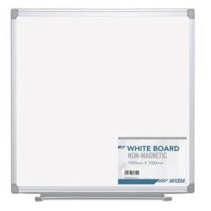 SDS Non-Magnetic Whiteboard 1000 x 1000mm