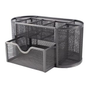 SDS Wire Mesh Clip And Pin Holder With Drawer Silver (2).jpg