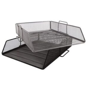 SDS Wire Mesh Single Letter Tray Black (2).jpg
