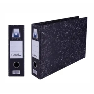 A470FO - Treeline Foolscap Oblong Lever Arch File Board 80mm Black 2
