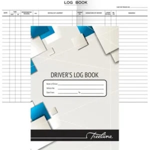 BS109 Treeline A5 Drivers Log Book Upright 32 Page (1)