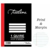 Treeline A4 Counter Book 2 Quire Feint & Margin 192 Page
