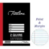 Treeline A4 Counter Book 3 Quire Feint & Margin 288 Page