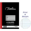 Treeline A4 Counter Book 3 Quire Quad & Margin 288 Page