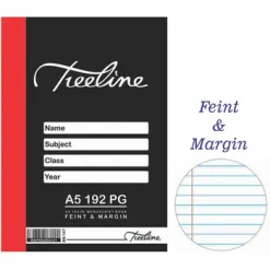 BS147F_ Treeline A5 Manuscript Book Feint & Margin 192 Page