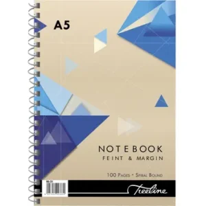 BS21 Treeline A5 Spiral Side Bound Notebook 100 Page (2)