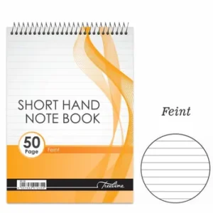 BS50 Treeline A5 Short Hand Notebook Feint 50 Page (1)