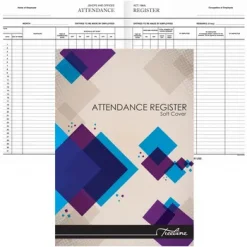 BS64 Treeline Attendance Register A4 Soft Cover 28 Page (1)