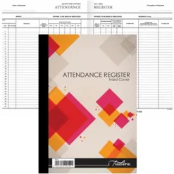 BS65 Treeline Attendance Register A4 Hard Cover 96 Page (1)