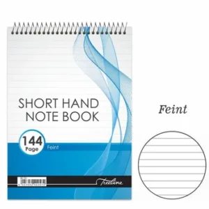 BS751 Treeline A5 Short Hand Notebook Feint 144 Page (1)