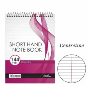 BS752 Treeline A5 Short Hand Notebook Centreline 144 Page (1)