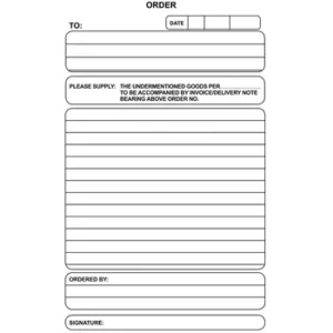 PC22PS - Treeline A5 Duplicate Carbon Book Order 100 Page (2)