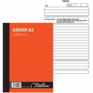 PC22PS - Treeline A5 Duplicate Carbon Book Order 100 Pages