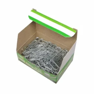 TR0093-00 - Treeline Paper Clips 33mm Silver 100s - 2