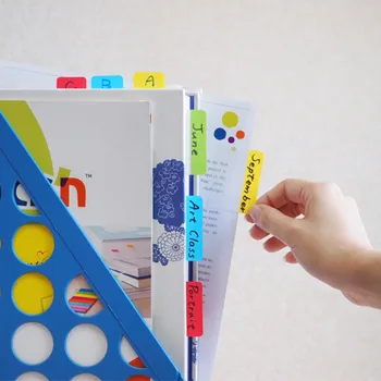Stick'n Filing Tabs 4 Colours