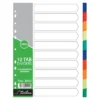 Treeline A4 Index Divider PVC Colour 5 Tab