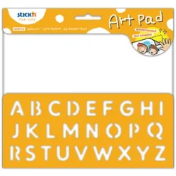 Stick’n Art Pad For Kids 254 x 305mm Alphabet