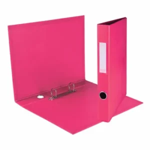 Treeline A4 2D Ringbinder PVC 25mm Pink 2