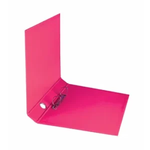 Treeline A4 2D Ringbinder PVC 25mm Pink 3