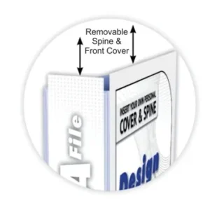 Treeline A4 Design-A-File PVC Lever Arch File 70mm (2)