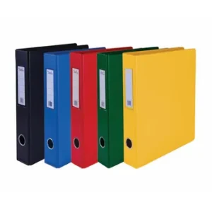 Treeline A4 Mini Lever Arch File PVC 40mm Assorted