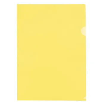 Treeline A4 Secretarial Folder PVC Yellow