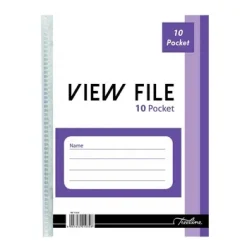 Treeline A4 View File 10 Pocket