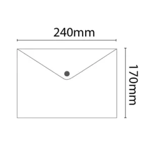 Treeline A5 Carry Folder PVC 180 Micron Assorted