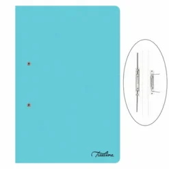 Treeline Foolscap Accessible Files Deep Tint 320gsm Electric Blue - Pack 4