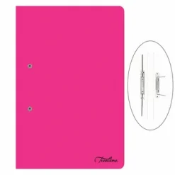 Treeline Foolscap Accessible Files Deep Tint 320gsm Pink - Pack 4