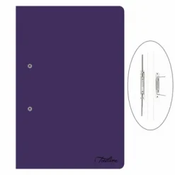 Treeline Foolscap Accessible Files Deep Tint 320gsm Purple - Pack 4