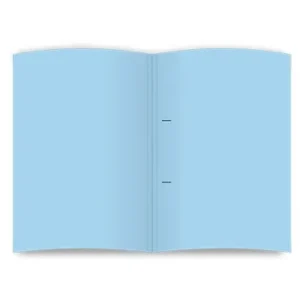 Treeline Tokai Manilla Board Folders 175gsm Pastel Blue 100s