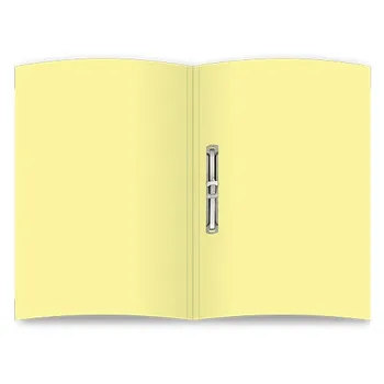 Treeline Tokai Manilla Board Folders 175gsm Pastel Yellow 100s