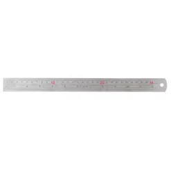 Treeline Stainless Steel Ruler 30cm - Penfile Office Supplies ...